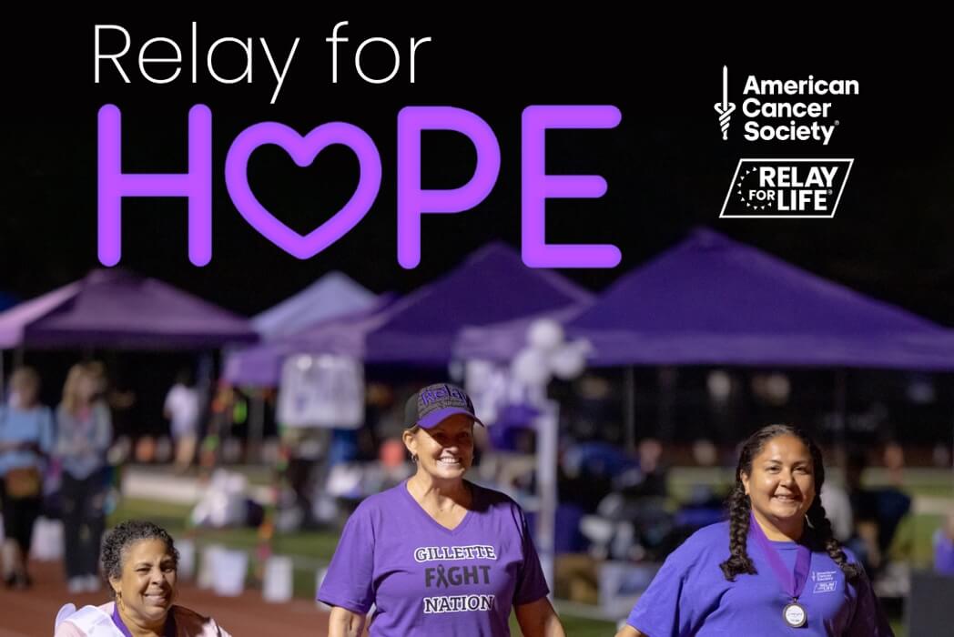 Relay for Hope. American Cancer Society. Relay for Life.